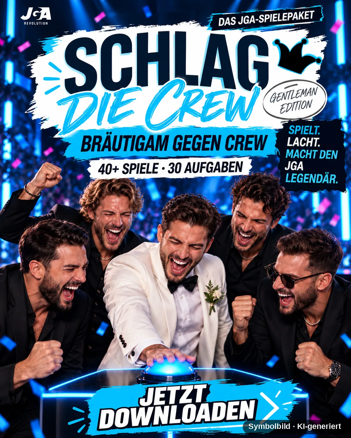 „Schlag die Crew“ Gentleman Edition